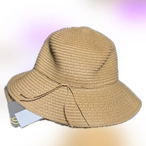 Style & Co Women's Packable Straw Cloche Hat